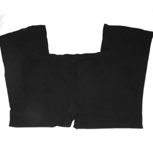 Lane Bryant Black Boot Leg Stretch Slacks